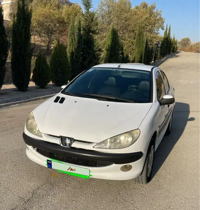 فروش ۲۰۶ صندوق دار تیو فایو مدل ۹۹|خودرو سواری و وانت|صدرا-فارس, فاز ۱|دیوار