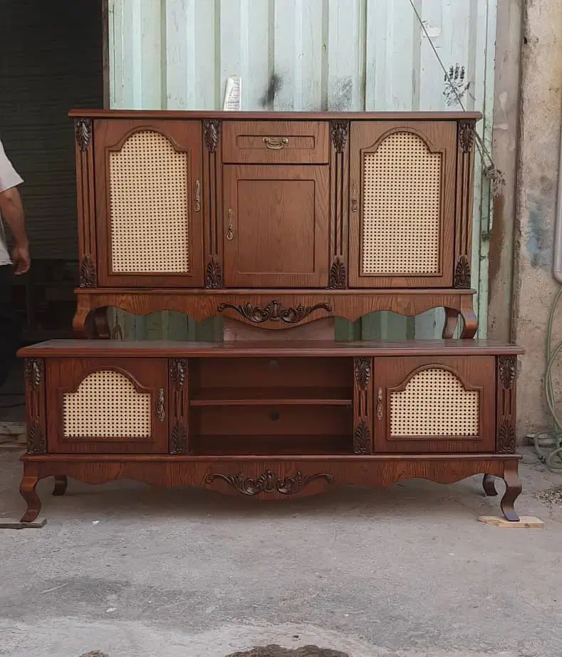 میز تلویزیون و آینه کنسول ونیز|بوفه، ویترین، کنسول|پاکدشت, خاتون آباد|دیوار