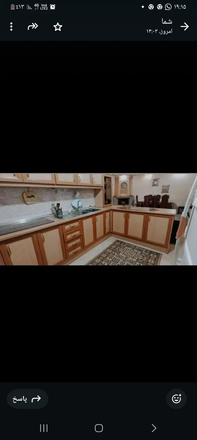 درب کابینت ام دی اف به همراه سینک|مصالح و تجهیزات ساختمان|فردیس, فردیس|دیوار