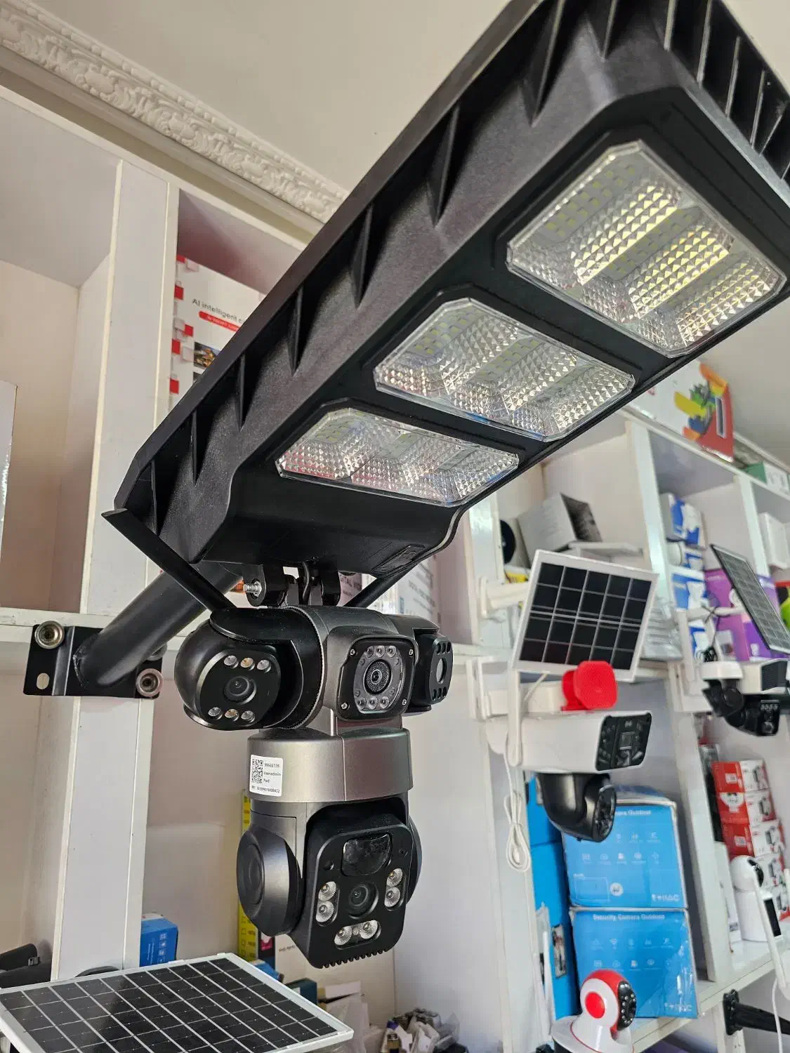 دوربین ۳۶۰ درجه خورشیدی با پرژکتور قوی|دوربین مداربسته|شیراز, زند|دیوار