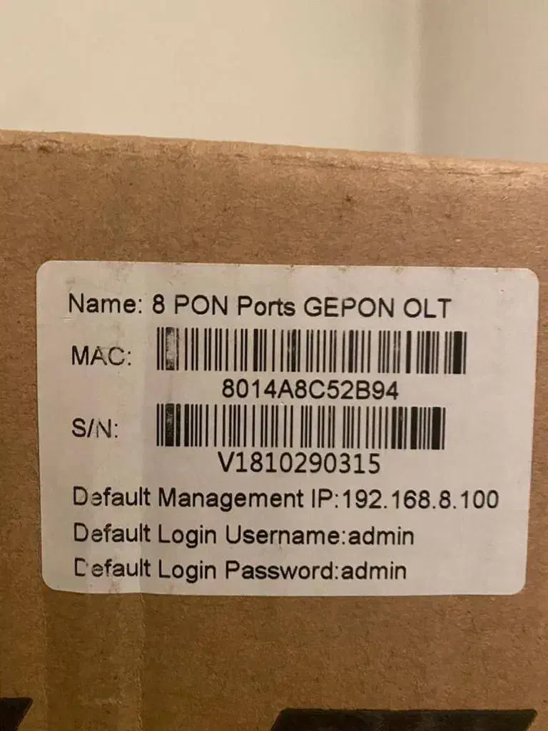 فروش OLT فیبر نوری 8 پورت GEPON|مودم و تجهیزات شبکه|تهران, دربند|دیوار