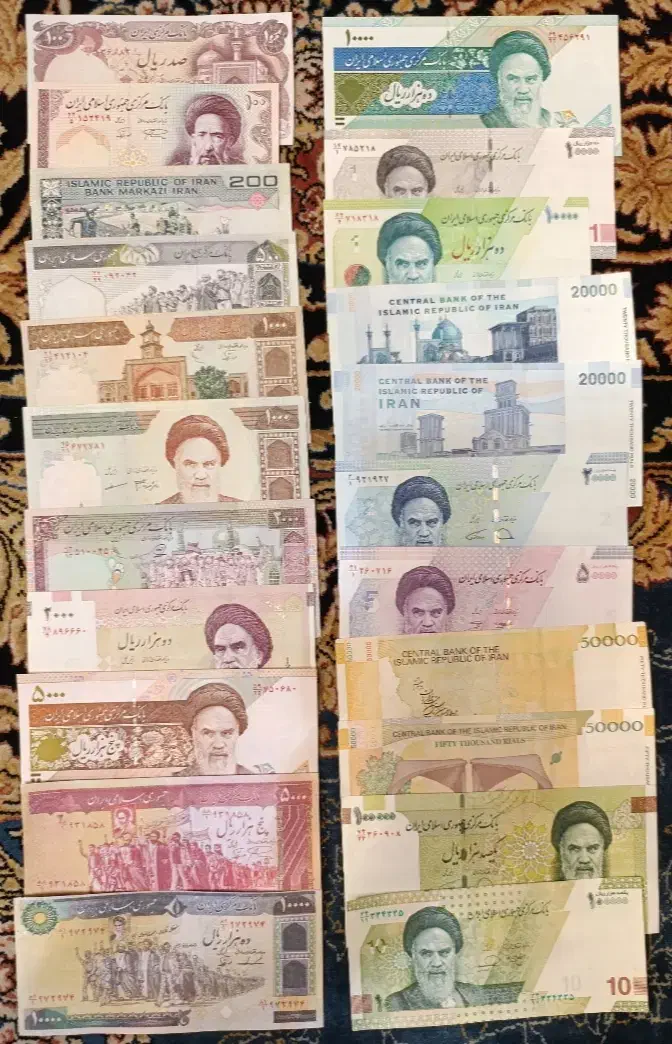 اسکناس همراه آلبوم|کلکسیون سکه، تمبر، اسکناس|ری, دیلمان|دیوار