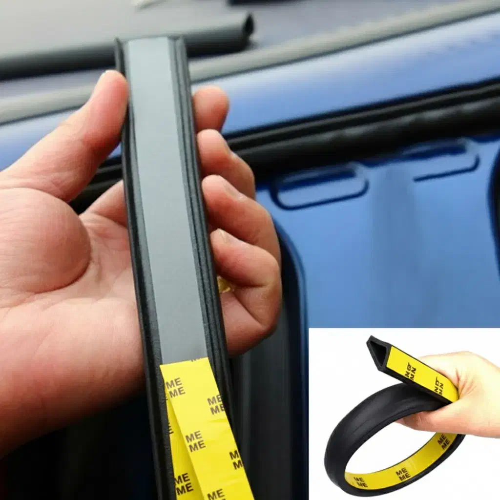 نوار صداگیر درب خودرو/کاهش صدای موتور و بیرون|خدمات موتور و ماشین|برازجان, |دیوار