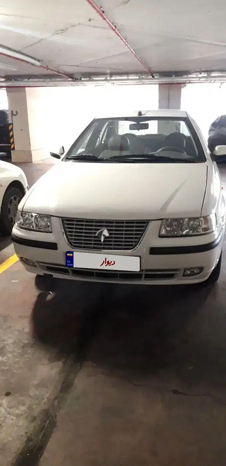 سمند سفید ۹۵|خودرو سواری و وانت|تهران, شهرک مخابرات|دیوار