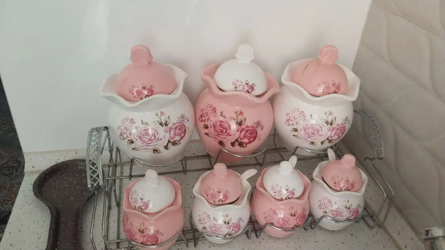 ست پاسماوری با استند نو|ظروف سرو و پذیرایی|تهران, مشیریه|دیوار