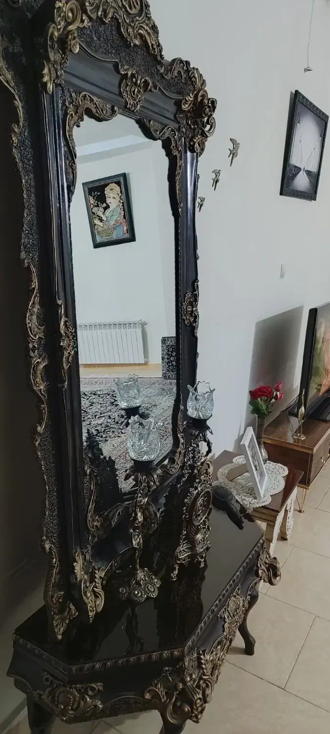 آیینه و کنسول|بوفه، ویترین، کنسول|محمدشهر, شهرک چمران|دیوار