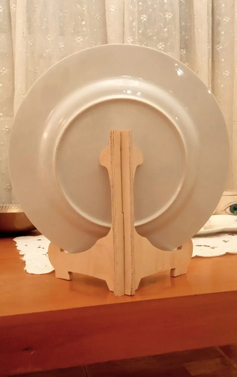 استند چوبی بشقاب نگهدارنده ظروف پایه بشقاب|صنایع دستی و سایر لوازم تزئینی|تهران, بازار|دیوار