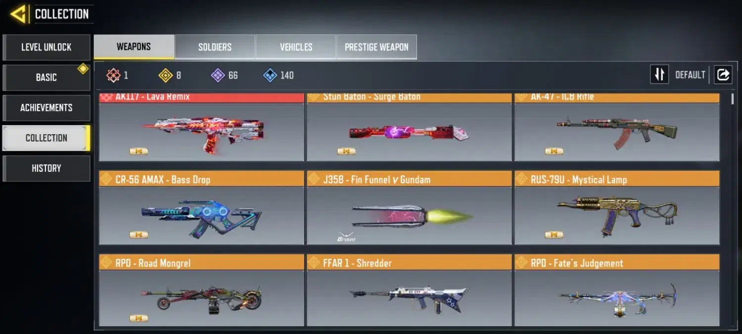 اکانت کالاف لول 267 استثنایی|کنسول، بازی ویدئویی و آنلاین|اهر, |دیوار