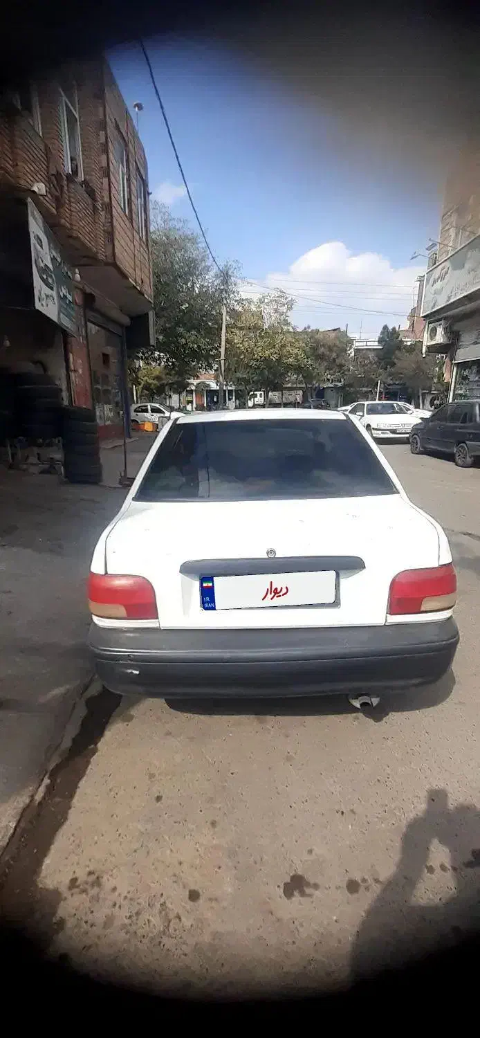 پراید سفید. مدل ۸۹. رنگ تمام شاسی سالم قیمت ۱۸۰|خودرو سواری و وانت|تهران, حافظیه|دیوار