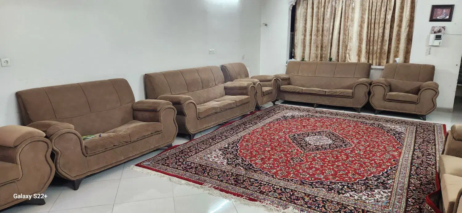 مبل راحتی ۷ نفره|مبلمان خانگی و میز عسلی|اصفهان, سرچشمه|دیوار