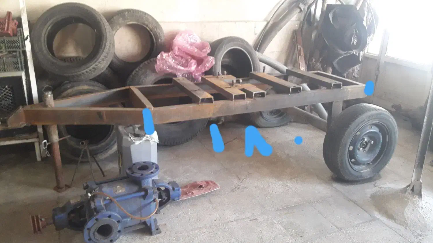 شاسی چرخداربزرگ|ماشینآلات صنعتی|ایلام, |دیوار