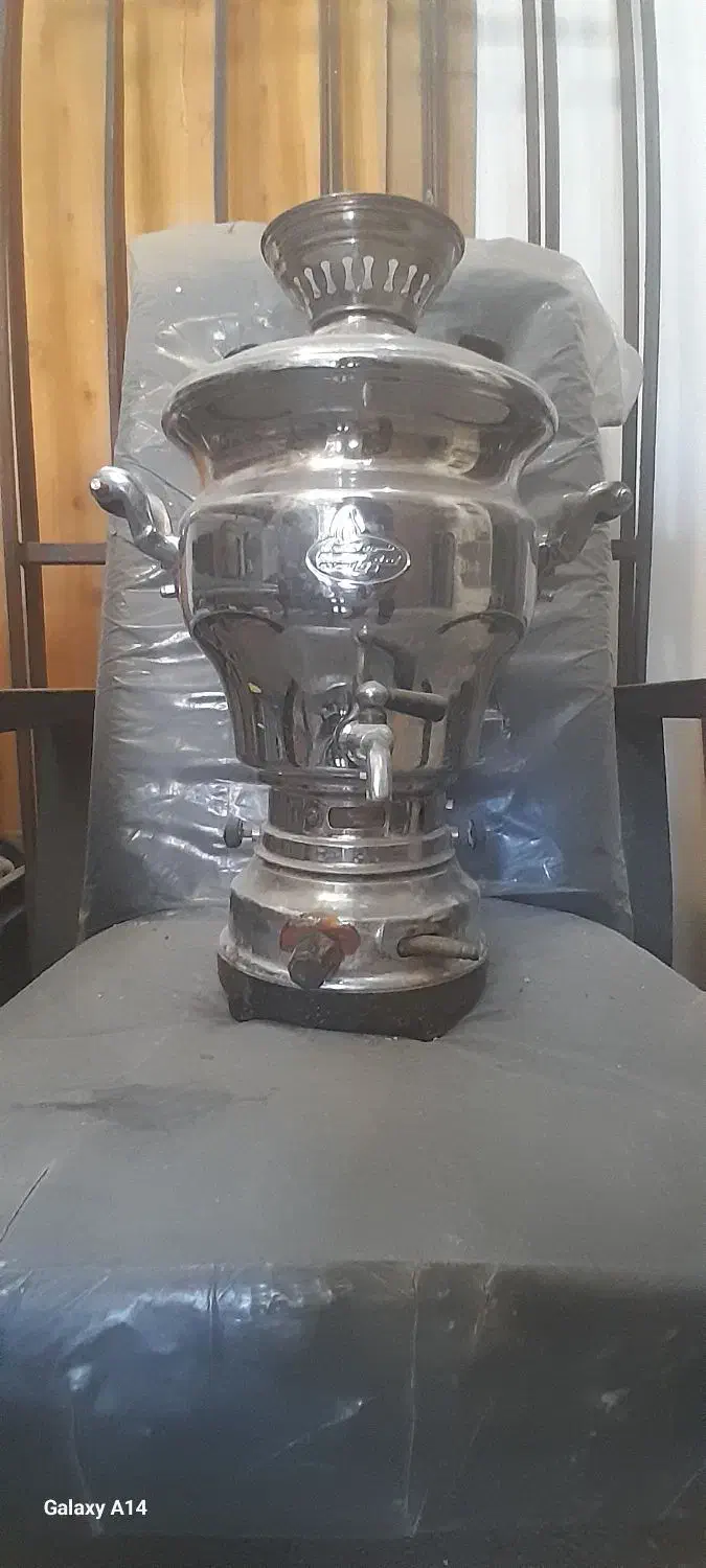 سماور گازی هاونگ برنجی|سماور، چای‌ساز، قهوه‌ساز|مشهد, نوید|دیوار