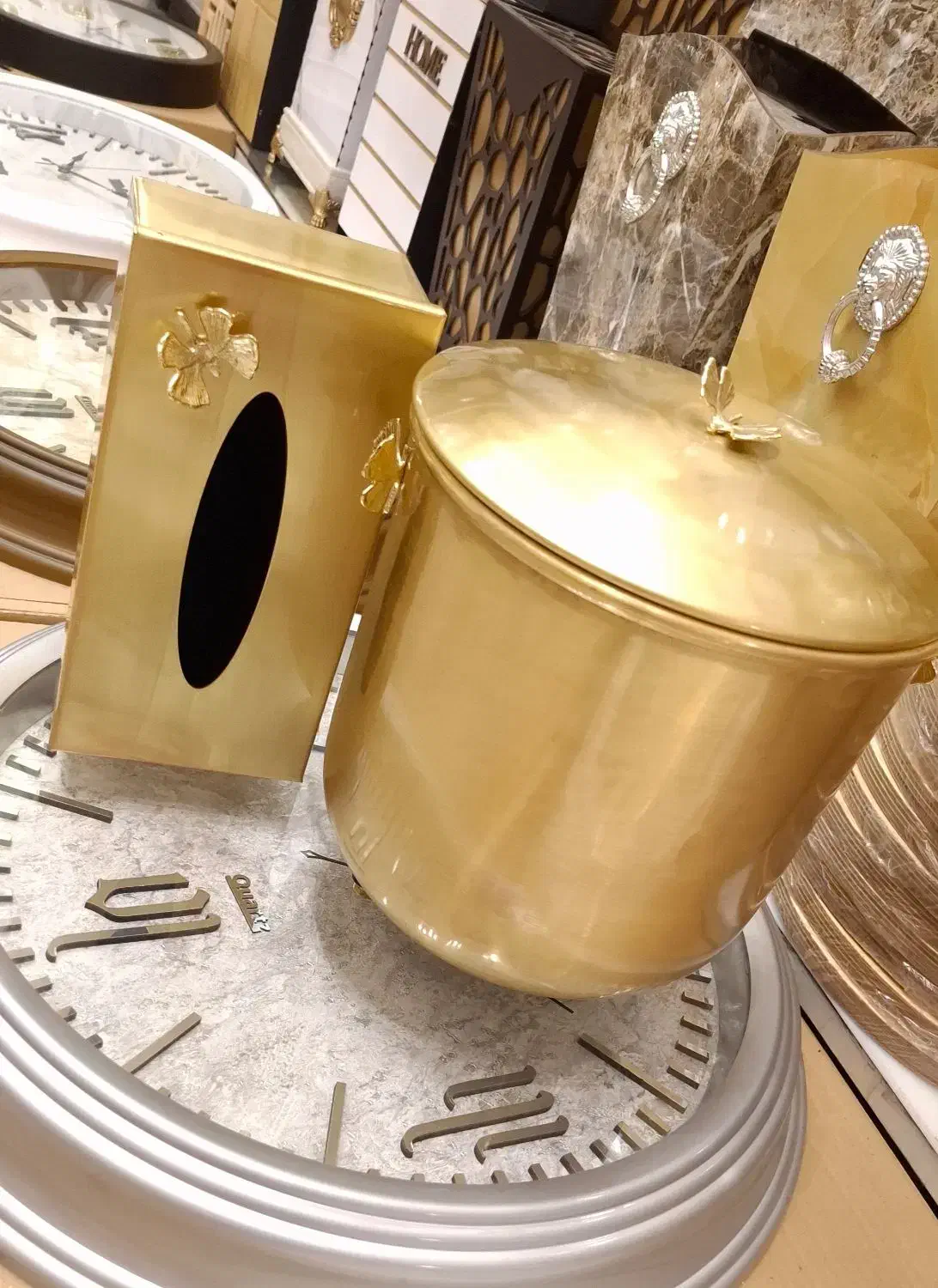 سطل و جا دستمال مدرن تک عمده|صنایع دستی و سایر لوازم تزئینی|مشهد, مصلی (کارمندان اول)|دیوار