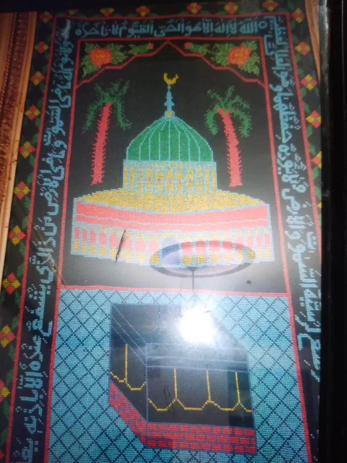 تابلومنجوق باف|تابلو فرش|بم, |دیوار