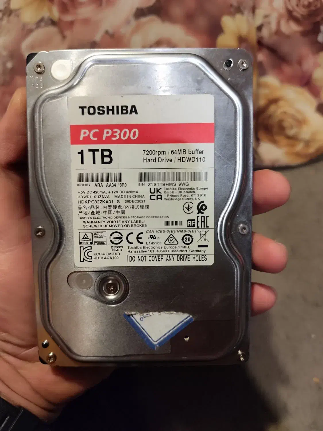 هارد یه ترابایت|قطعات و لوازم جانبی رایانه|تهران, جنت‌آباد مرکزی|دیوار