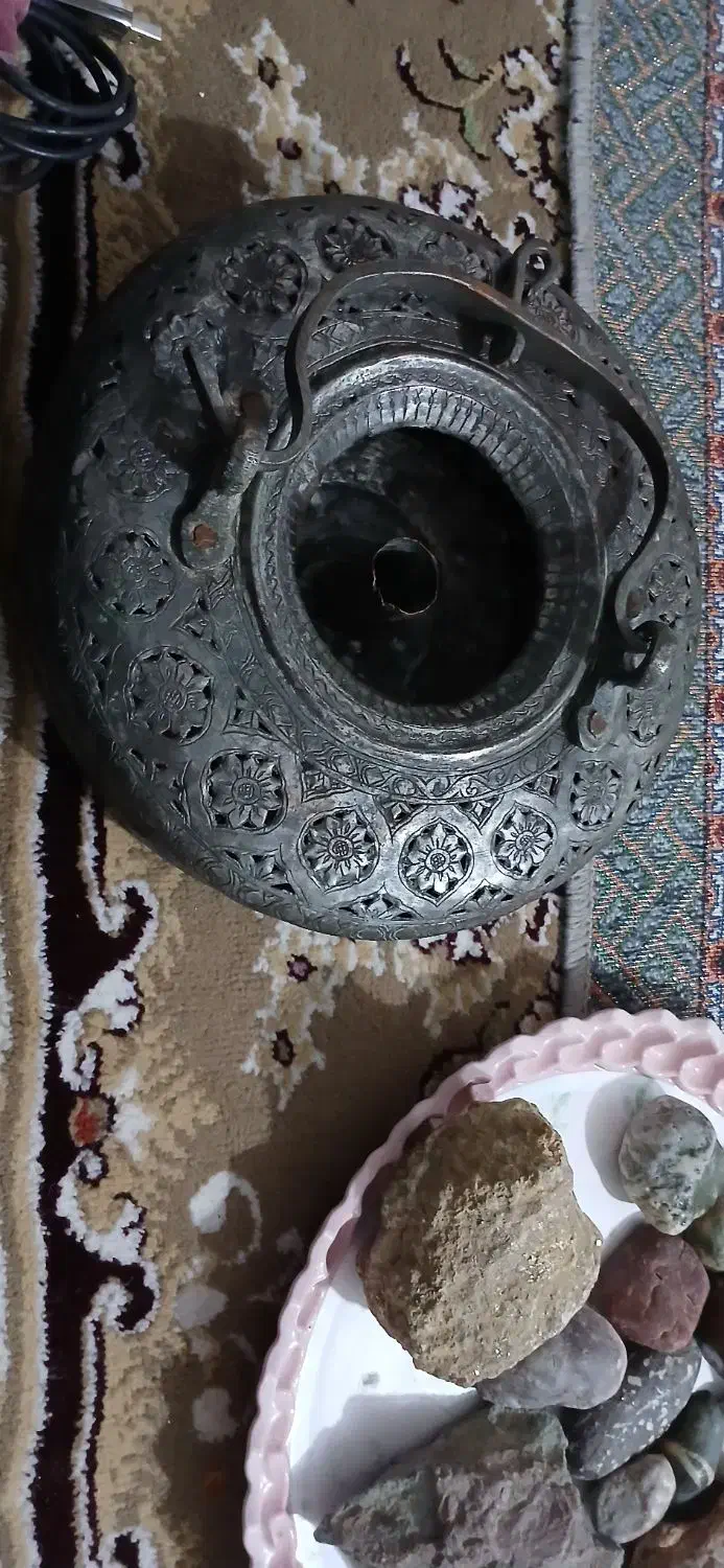 سنگ قیمتی وجاشعمه قدیمه|کلکسیون اشیاء عتیقه|خلیل آباد, |دیوار