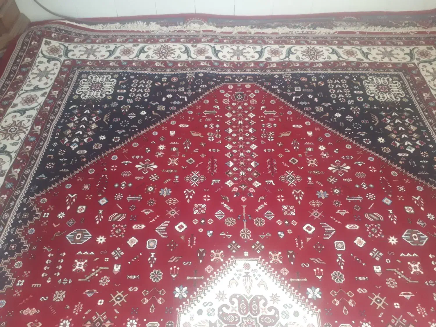 فرش ۳*۴نو کار نکرده|فرش|همدان, |دیوار