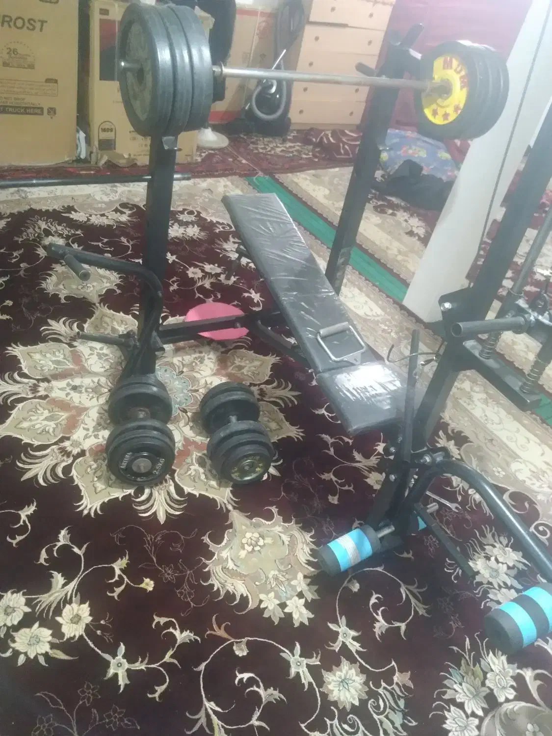 فروش دستگاه ورزشی ۴۲ کاره|تجهیزات ورزشی|اسدآباد, |دیوار