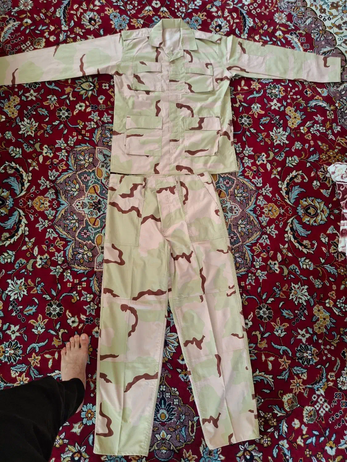 لباس سربازی سایز۴۶نو|لباس|شیروان (خراسان), |دیوار