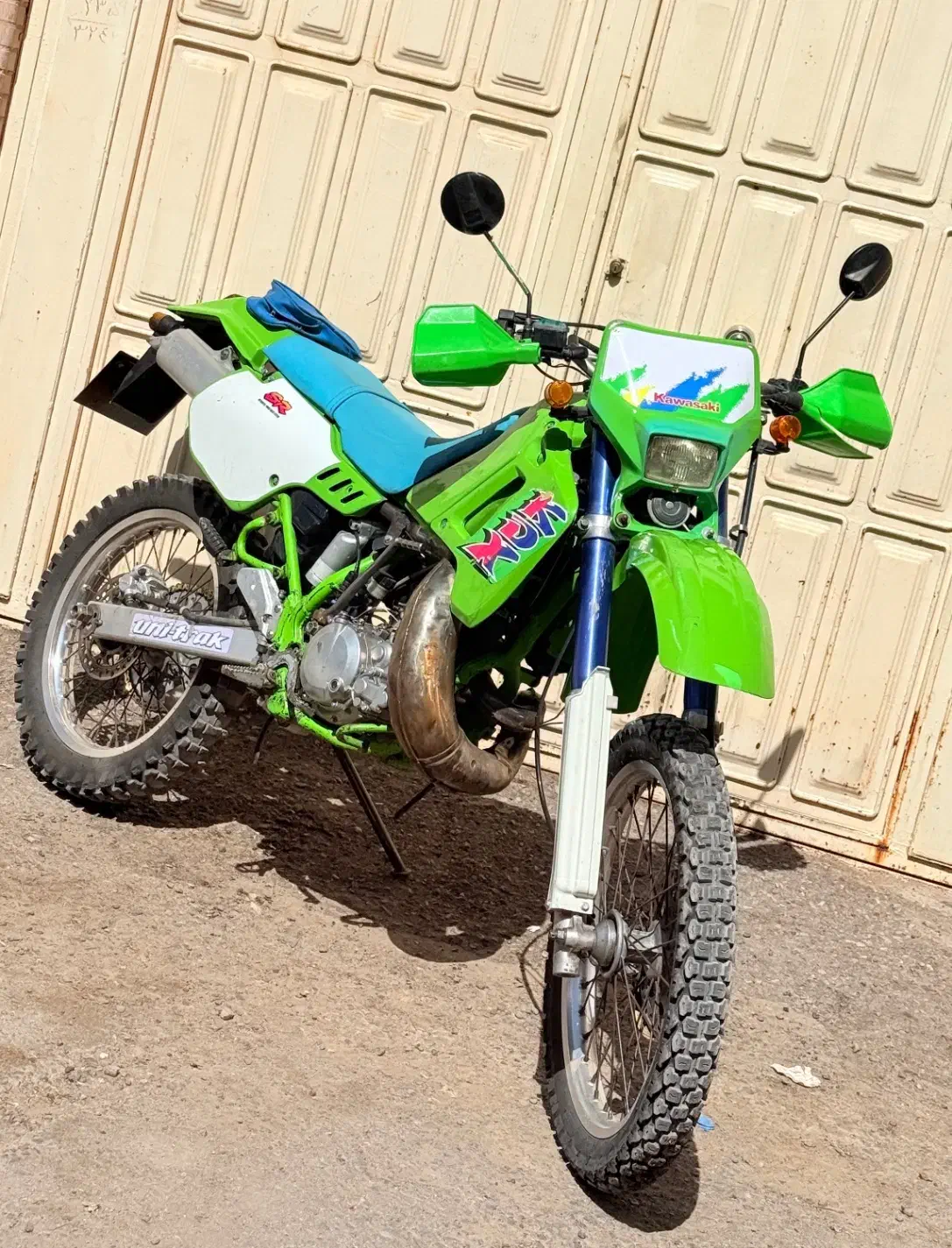 کاوازاکی KDX 200 پلاک|موتورسیکلت|سیرجان, |دیوار