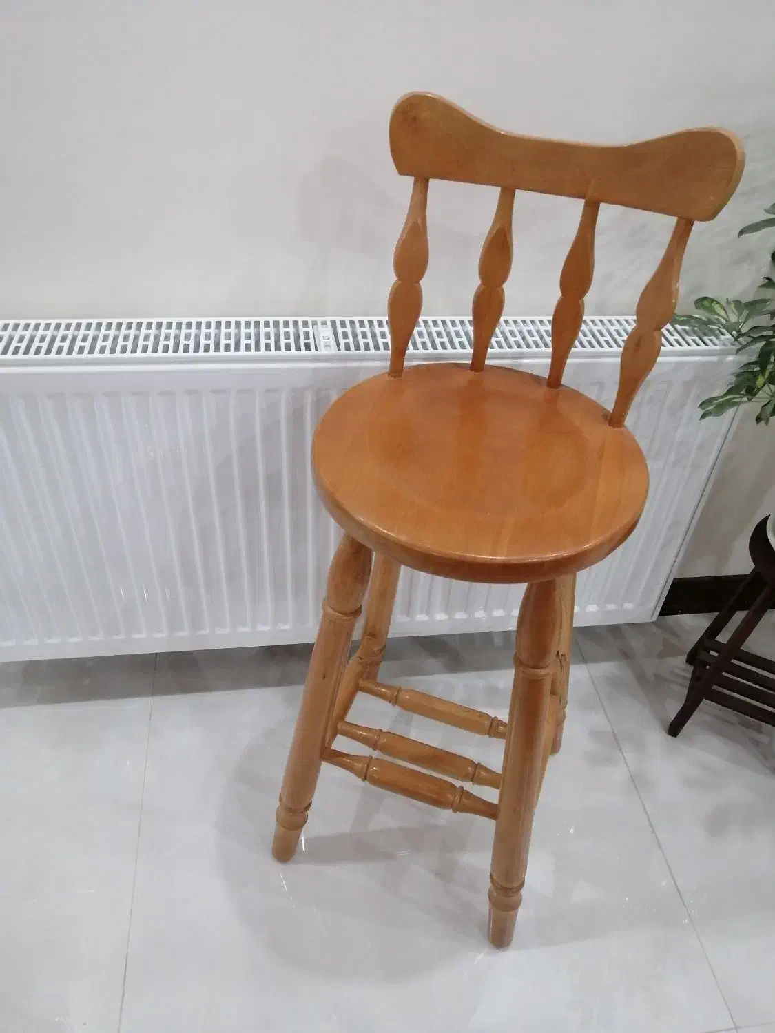 2 عدد صندلی اپن چوب|صندلی و نیمکت|کرج, کارخانه قند|دیوار