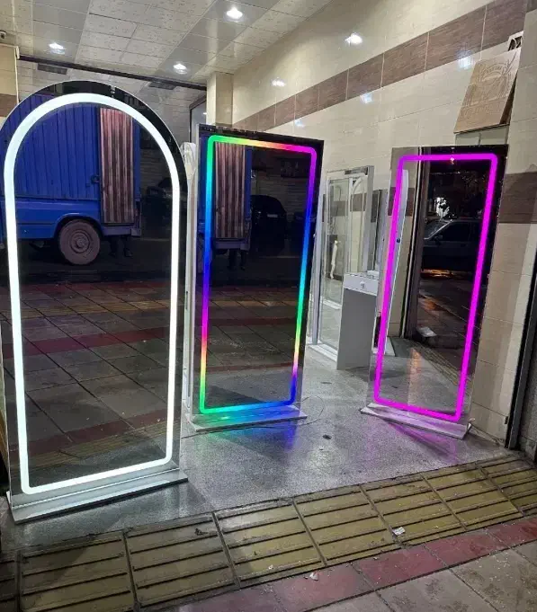 اینه قدی بک لایت و فلزی و دفرمه|آینه|کرج, گلشهر|دیوار