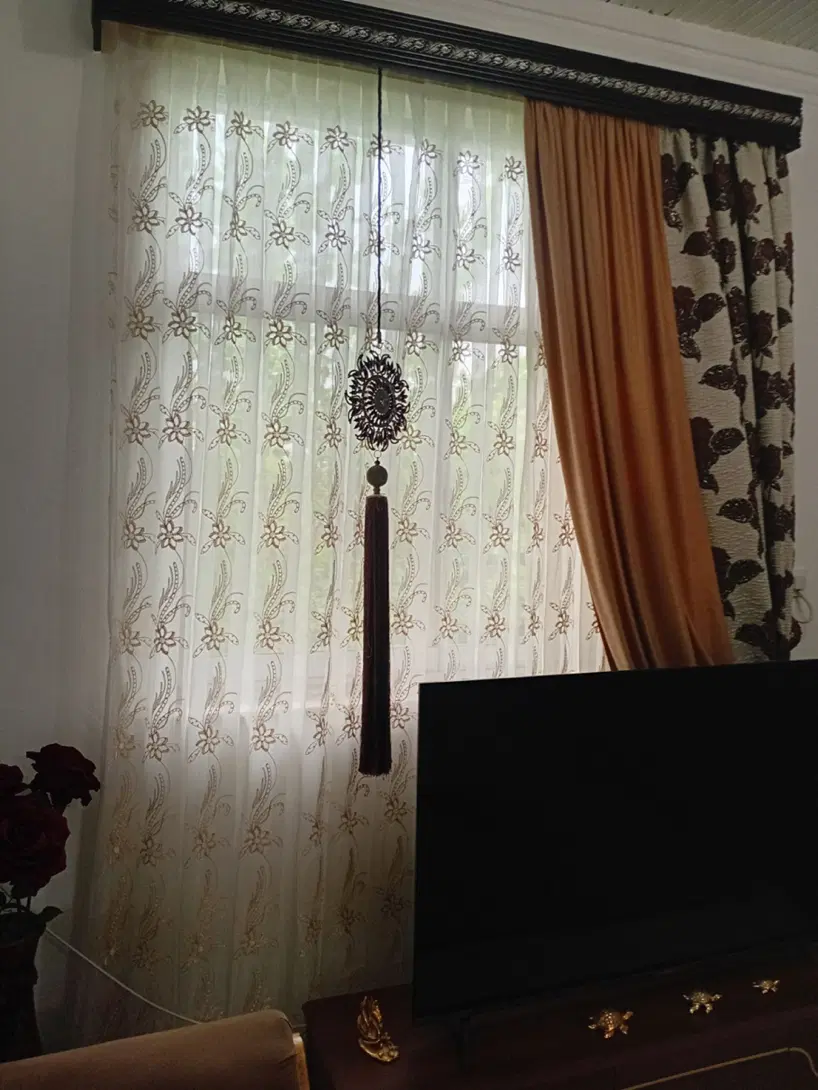 پرده|پرده، رانر، رومیزی|رشت, حومه رشت|دیوار
