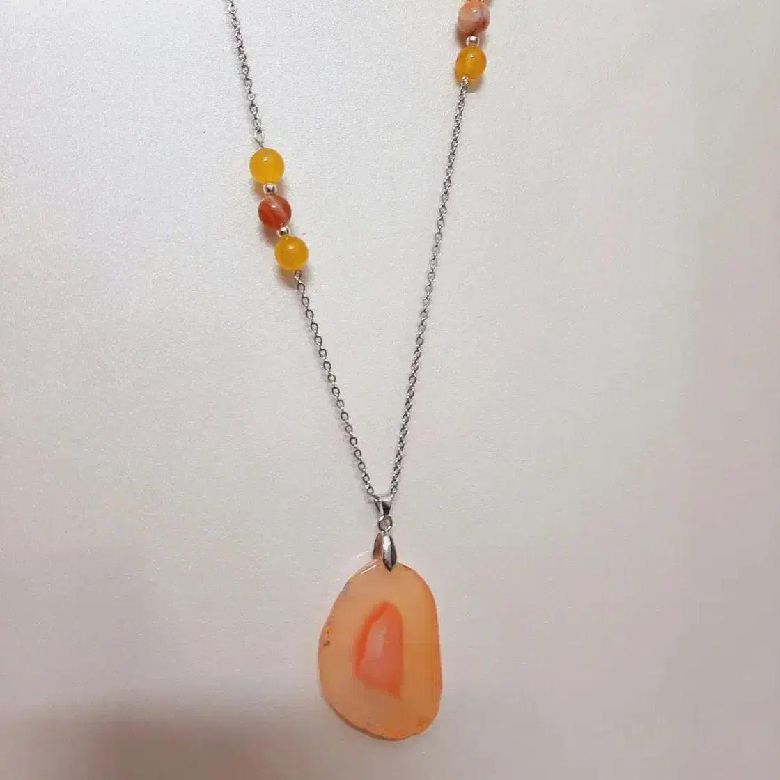 آویز سنگ عقیق آمیتیست سلنایت|جواهرات|رشت, چله خانه|دیوار