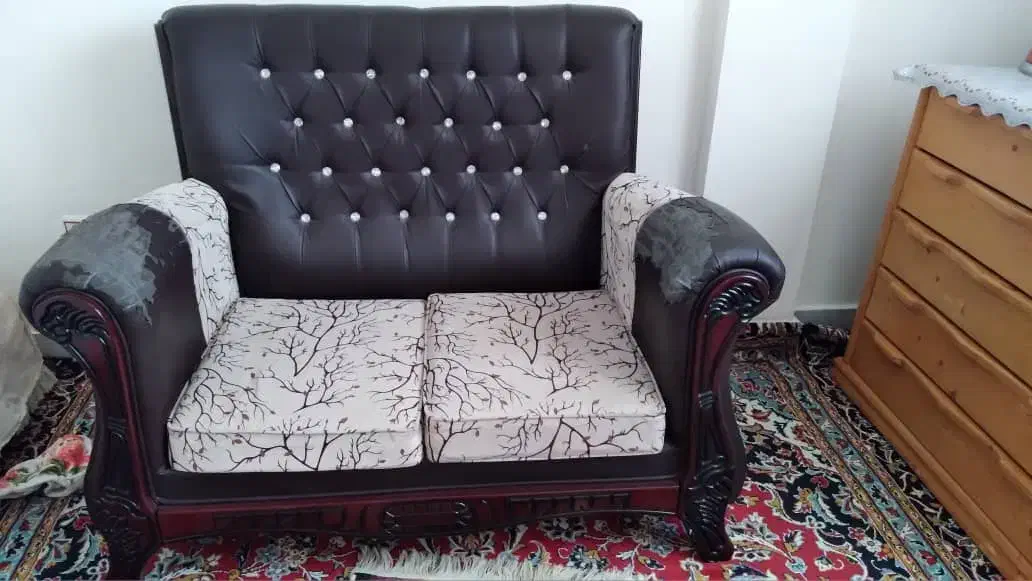 مبل ۵ نفره|مبلمان خانگی و میز عسلی|شیروان (خراسان), |دیوار