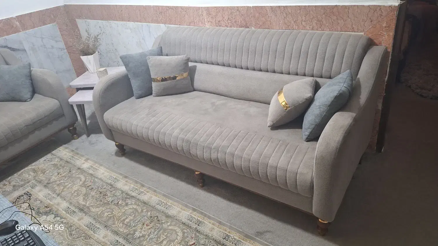 فروش یه دست مبل 7 نفره با میز عسلی|مبلمان خانگی و میز عسلی|چابهار, |دیوار