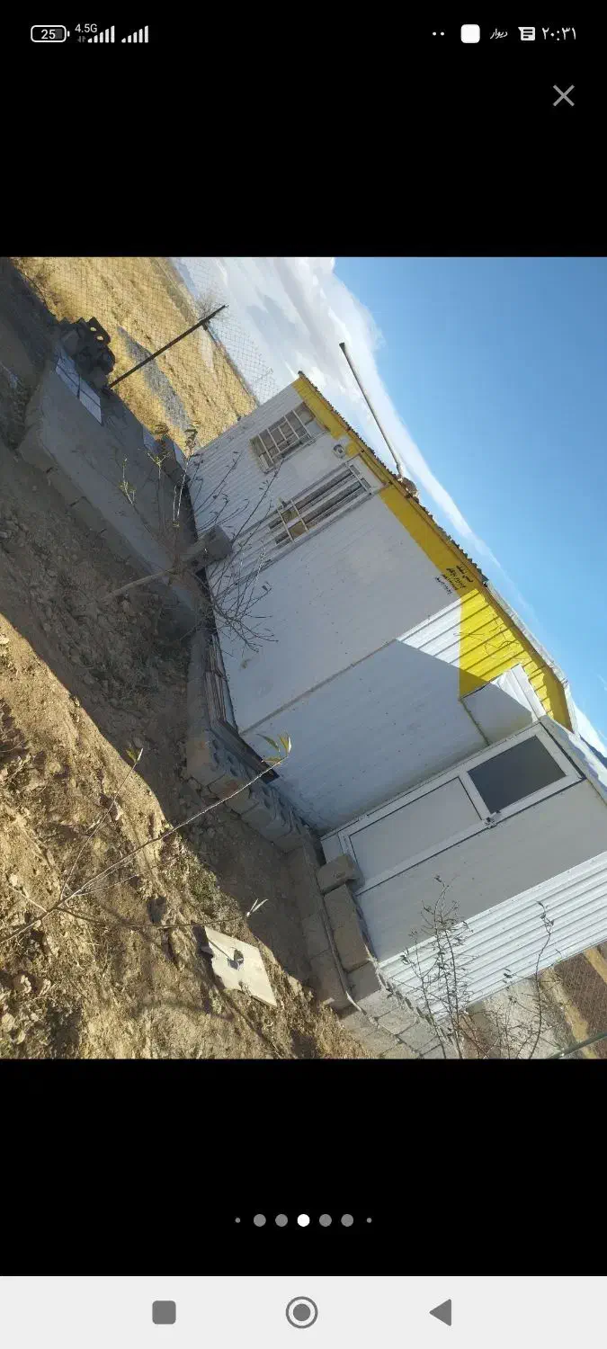 باغ با فنس و کانکس|فروش زمین و ملک کلنگی|عسگران, |دیوار