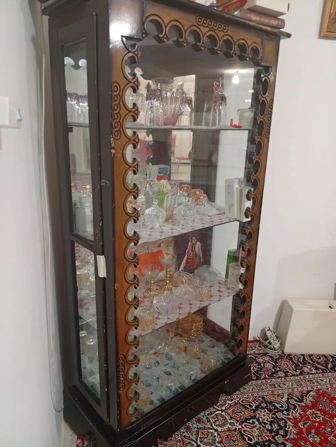 بوفه چوبی|بوفه، ویترین، کنسول|ایلام, |دیوار