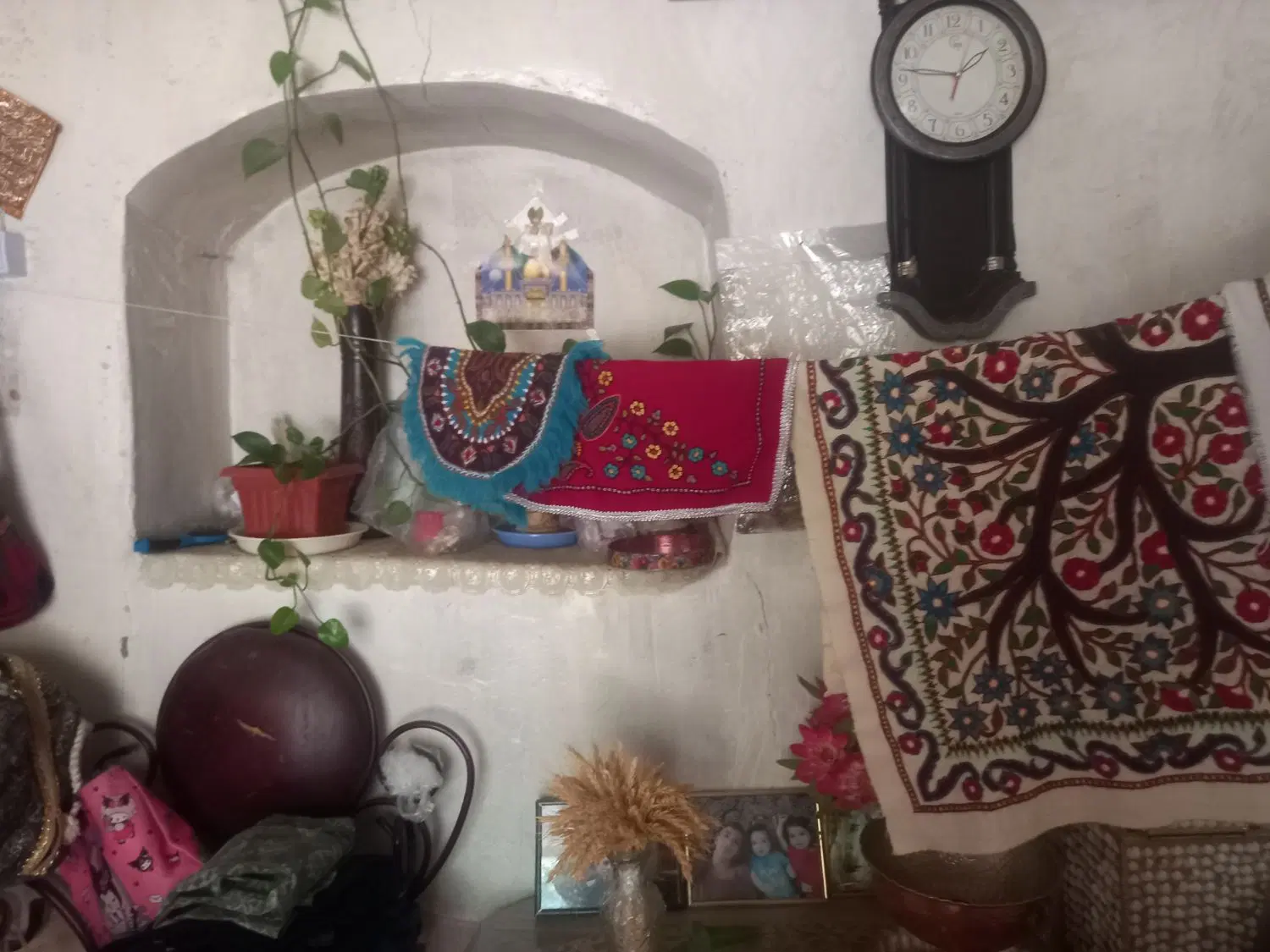 پته|پرده، رانر، رومیزی|کرمان, |دیوار
