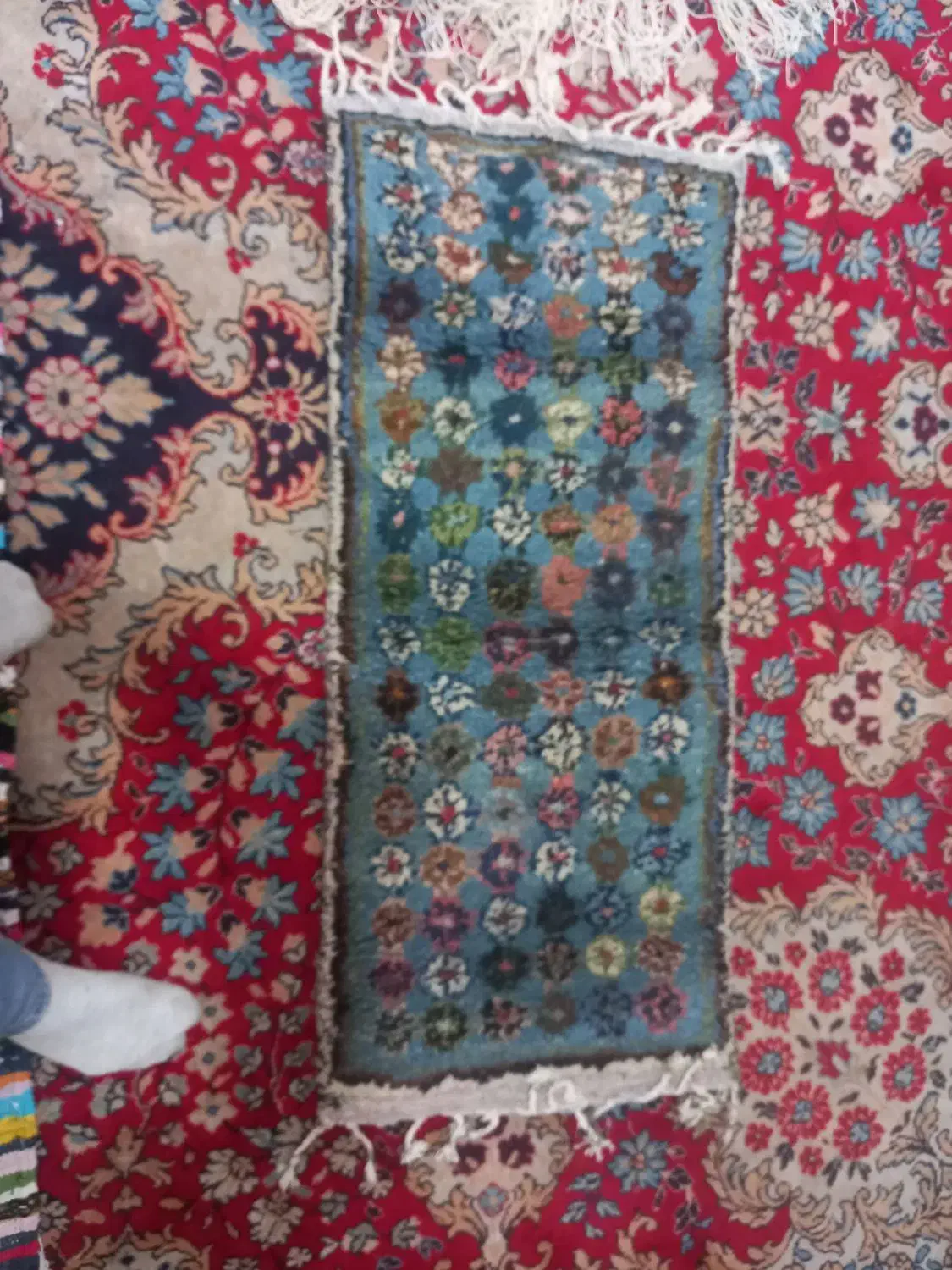 فرش،دست باف و گلیم هر دو دست بافت و نو|گلیم، جاجیم، گبه|یزد, |دیوار