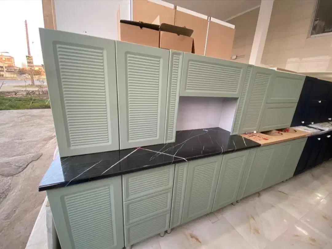 کابینت آشپزخانه ۵متری و۳متری آماده شده کدnb569081|مصالح و تجهیزات ساختمان|لشت نشا, |دیوار