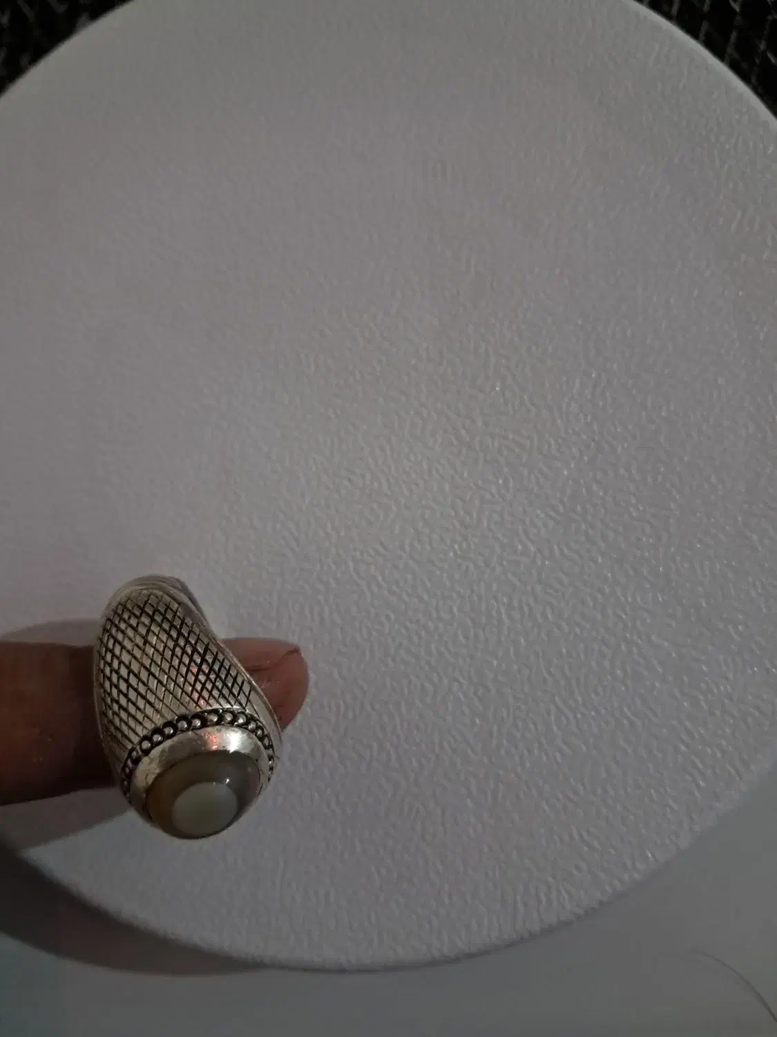 انگشتر قدیمی باباقوری اصل|کلکسیون اشیاء عتیقه|شیروان (خراسان), |دیوار