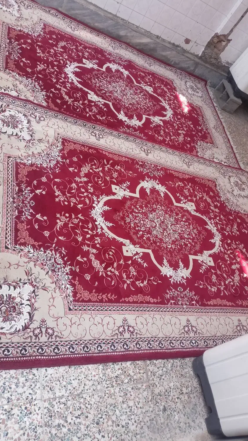 قالی ۶متری نخی|فرش|دزفول, |دیوار