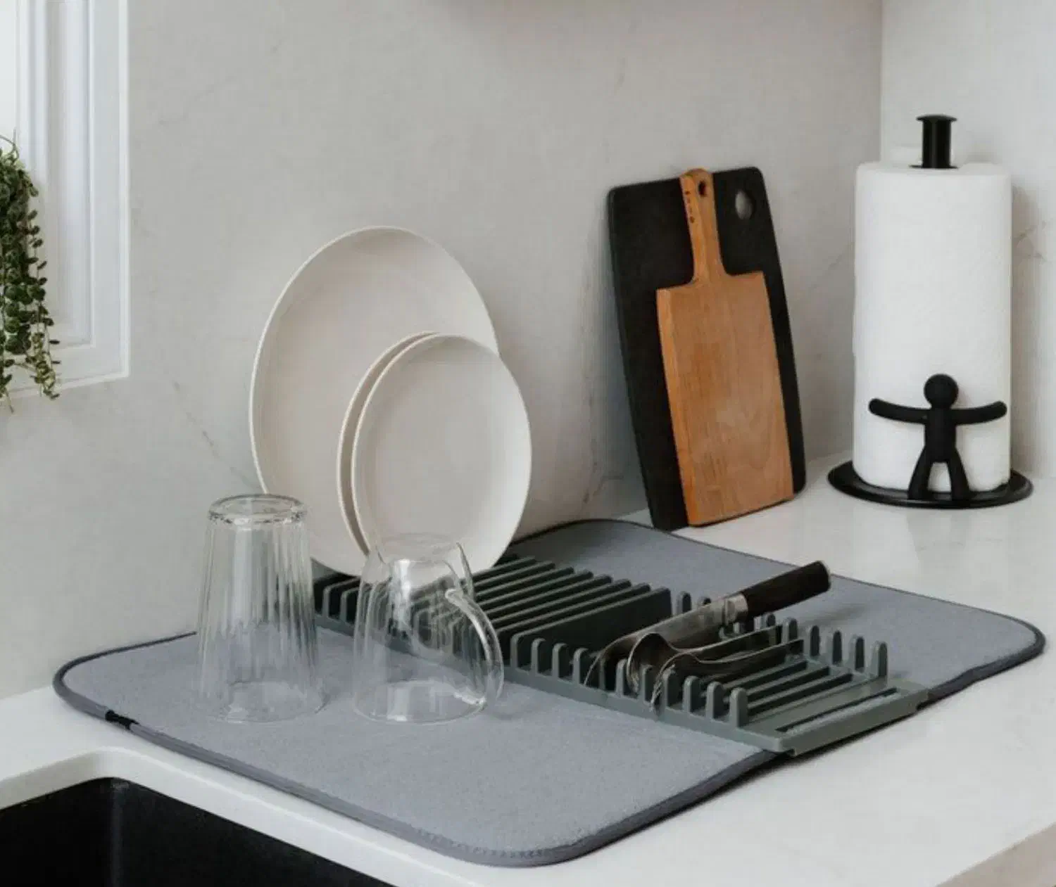 نمگیر و آبچکان رو سینک|آب‌چکان و نظم‌دهنده ظروف|کرمانشاه, |دیوار