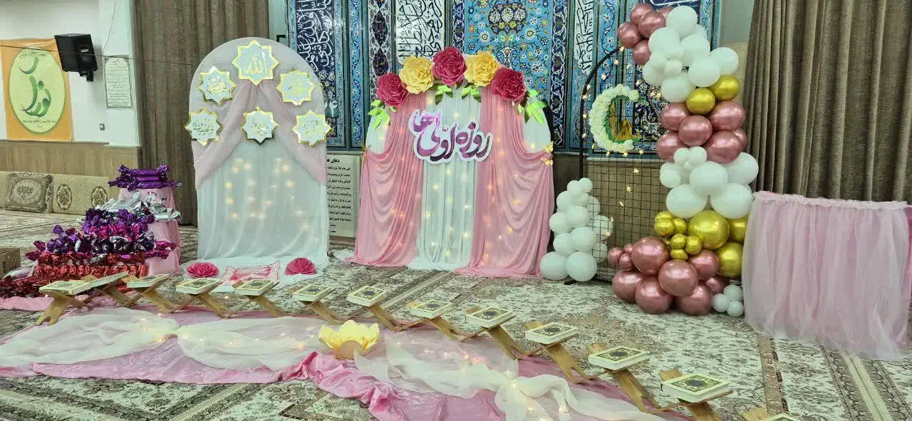 جشن تکلیف دکور دیزاین جشن شکوفه ها گل آرایی الفبا|خدمات پذیرایی، مراسم|قم, پردیسان|دیوار