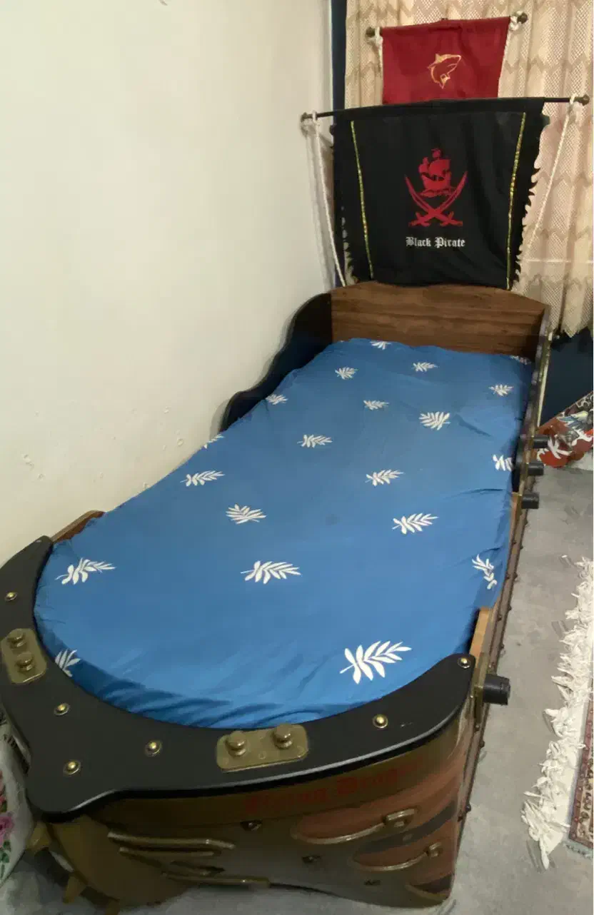 سرویس خواب کامل پسرانه دزدان دریایی کشتی ساحل چوب|تخت و سرویس خواب|تهران, سهروردی|دیوار