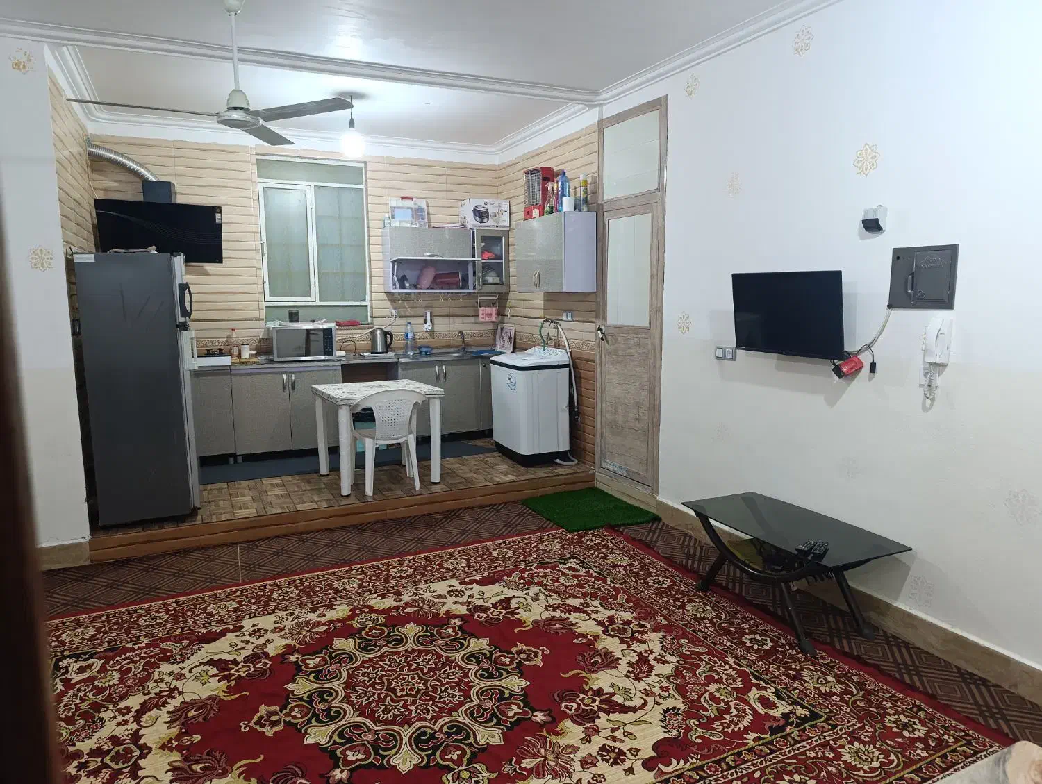 خانه مبله شبانه سالیانه عسلویه نخل تقی یه خوابه|اجارهٔ آپارتمان|عسلویه, |دیوار