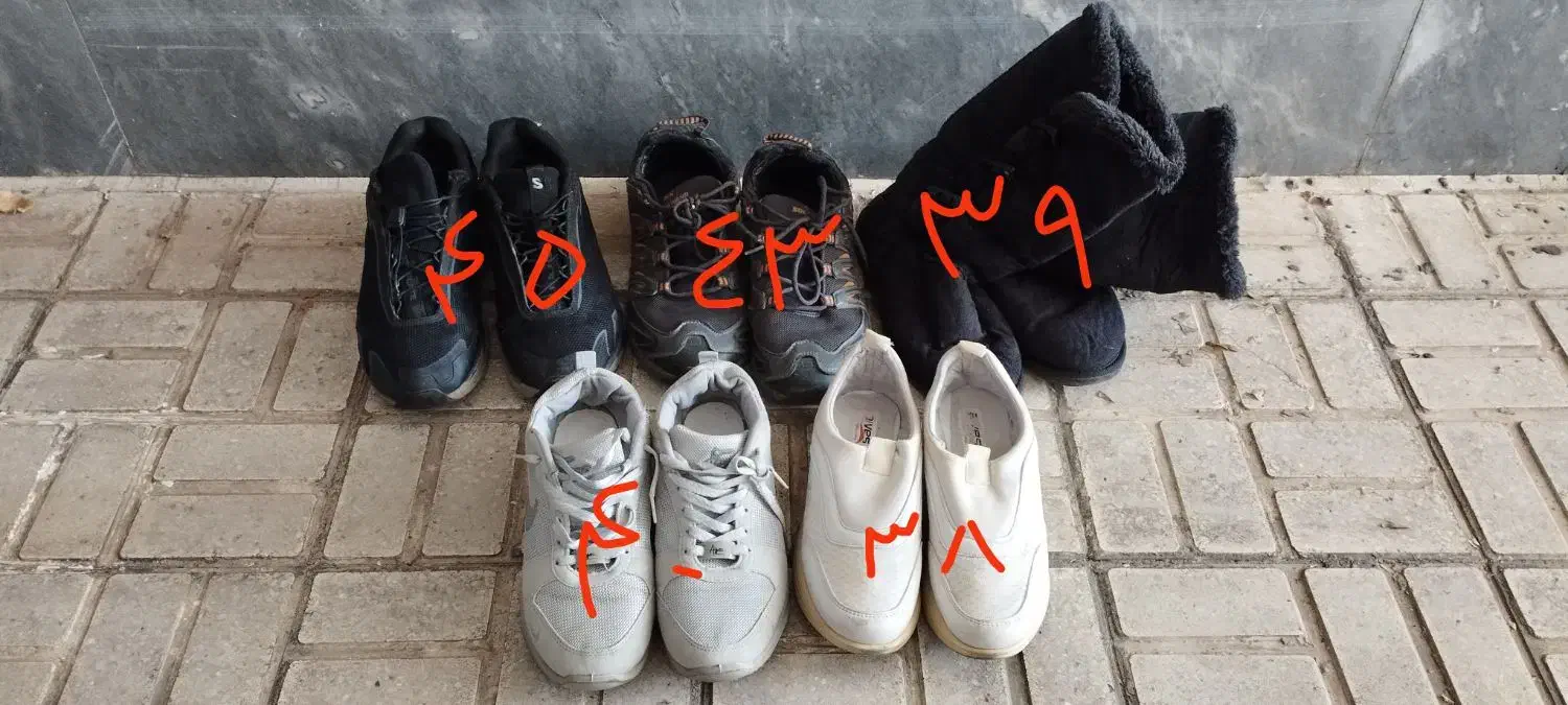 کفش مردانه و زنانه|کیف، کفش، کمربند|قزوین, |دیوار