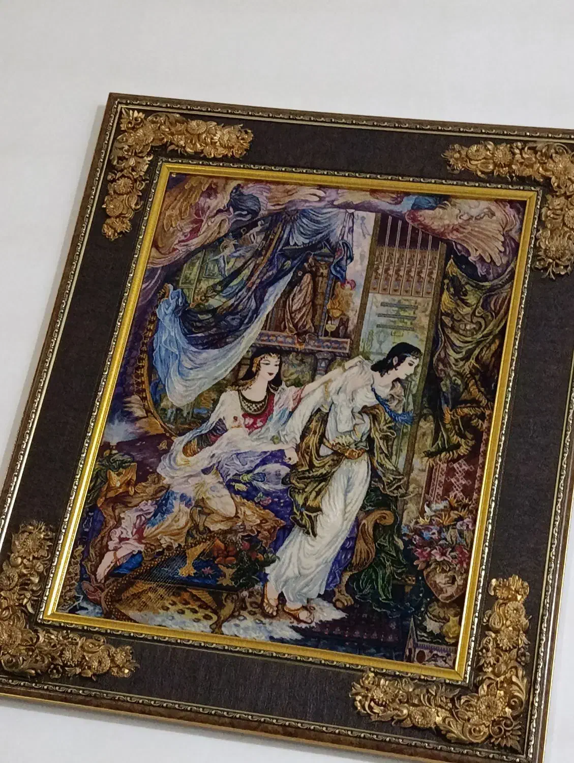 تابلو فرش ابریشم دستباف|تابلو فرش|محمدشهر, محمدشهر|دیوار