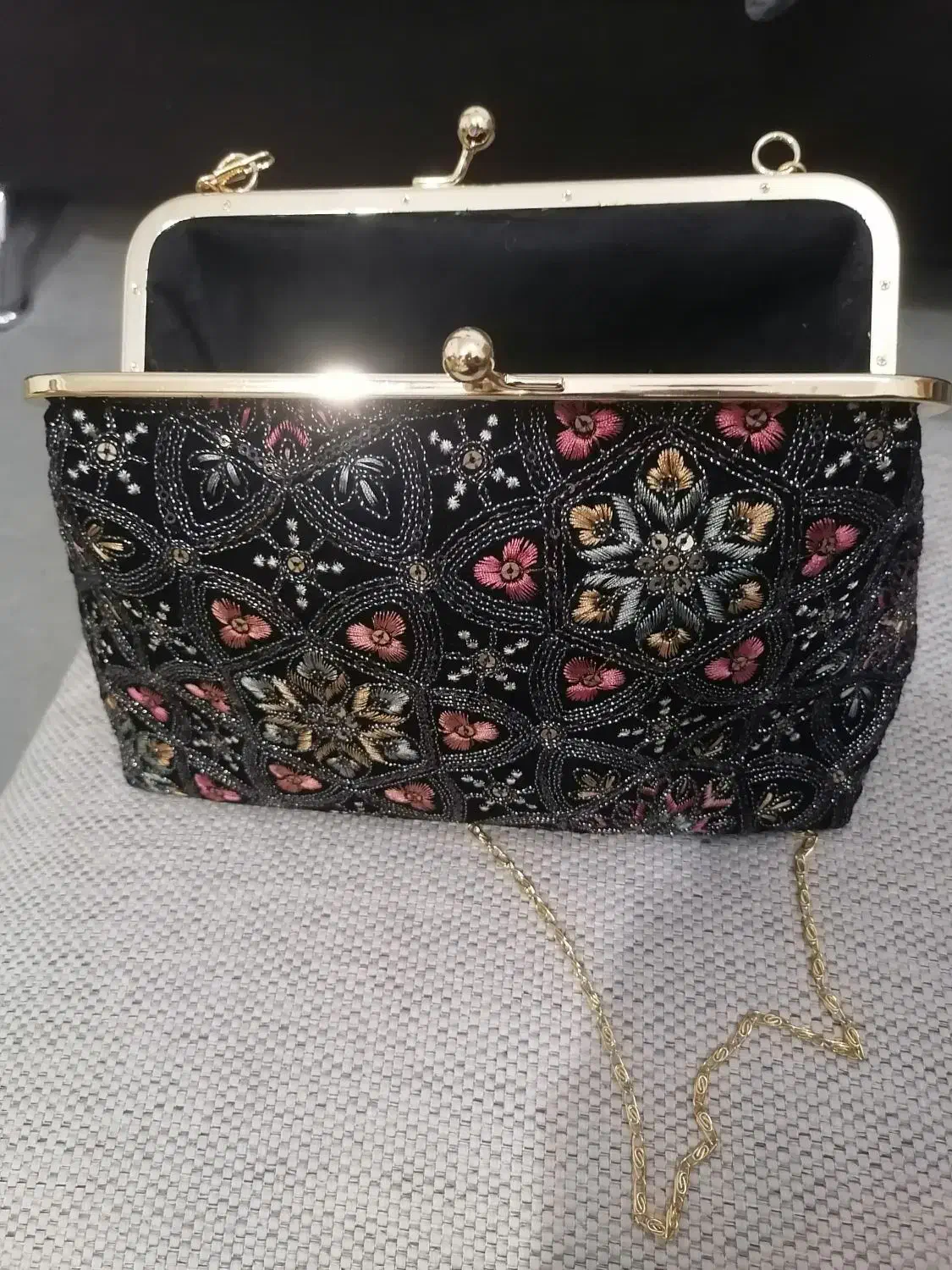 کیف مجلسی دست دوز .نو|کیف، کفش، کمربند|شیراز, شهرک گلها|دیوار