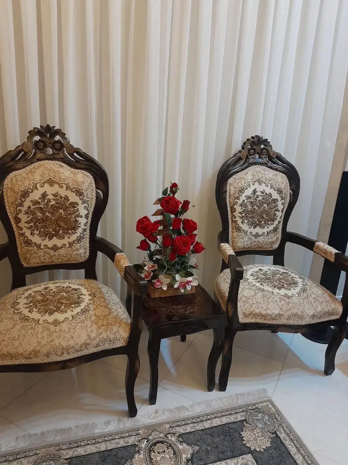 مبل سلطنتی کار کرده|مبلمان خانگی و میز عسلی|اردبیل, |دیوار