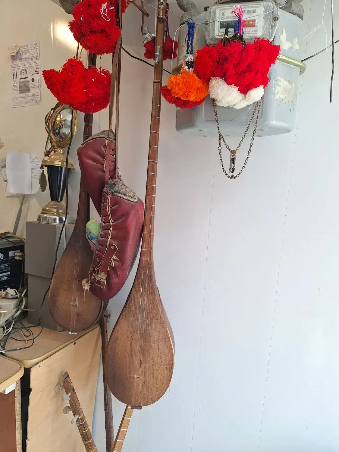 قوشمه|سازهای سنتی|بجنورد, |دیوار