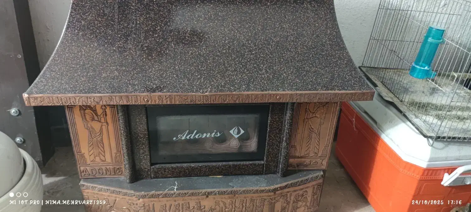 بخاری شومینه ای کاملا سالم درحدنونونو24000|بخاری، هیتر، شومینه|شیراز, شهرک گلستان|دیوار