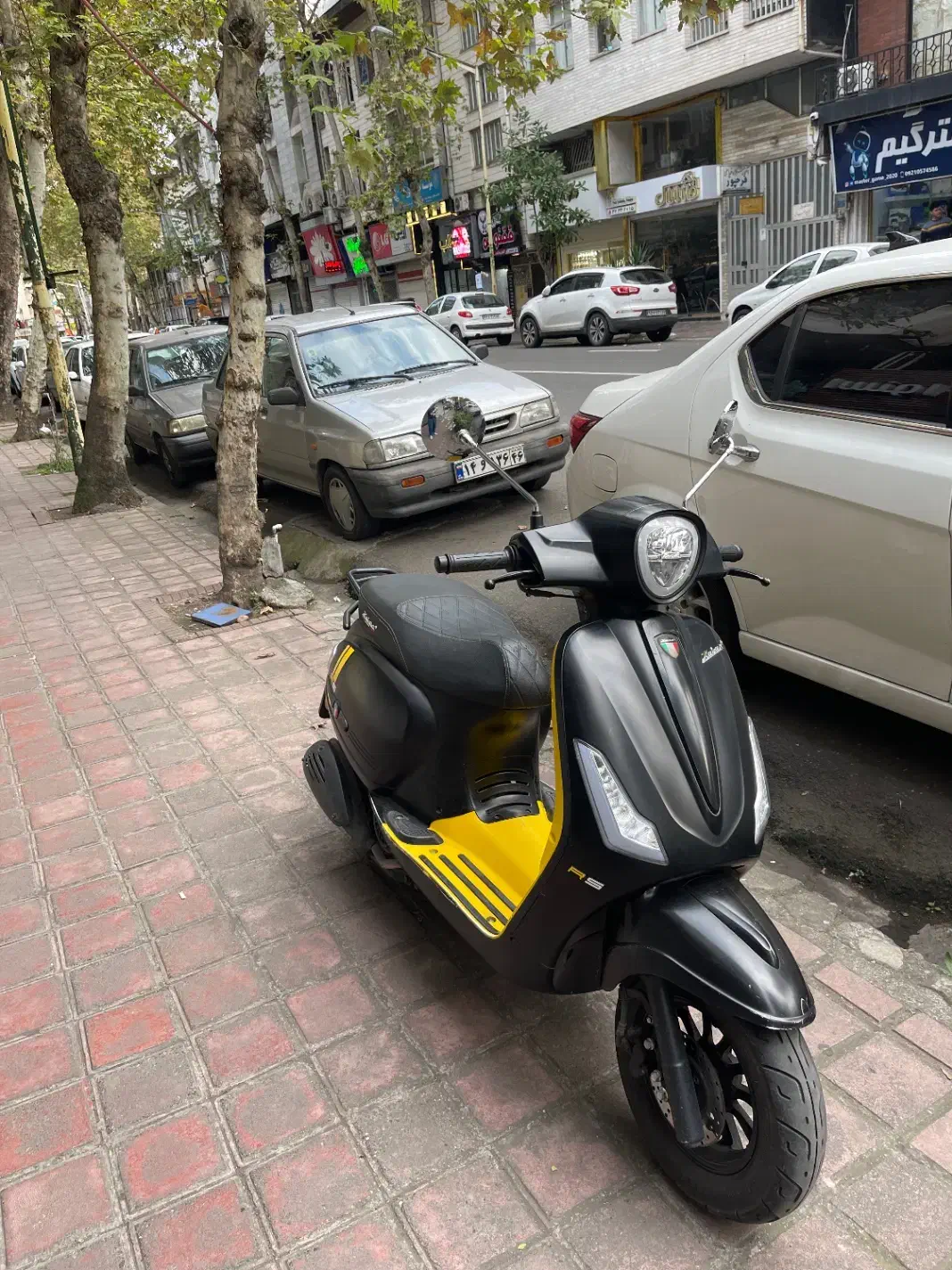 کاوان پلاس طرح وسپا کاملا سالم ۱۴۰۰|موتورسیکلت|رشت, پیرسرا|دیوار