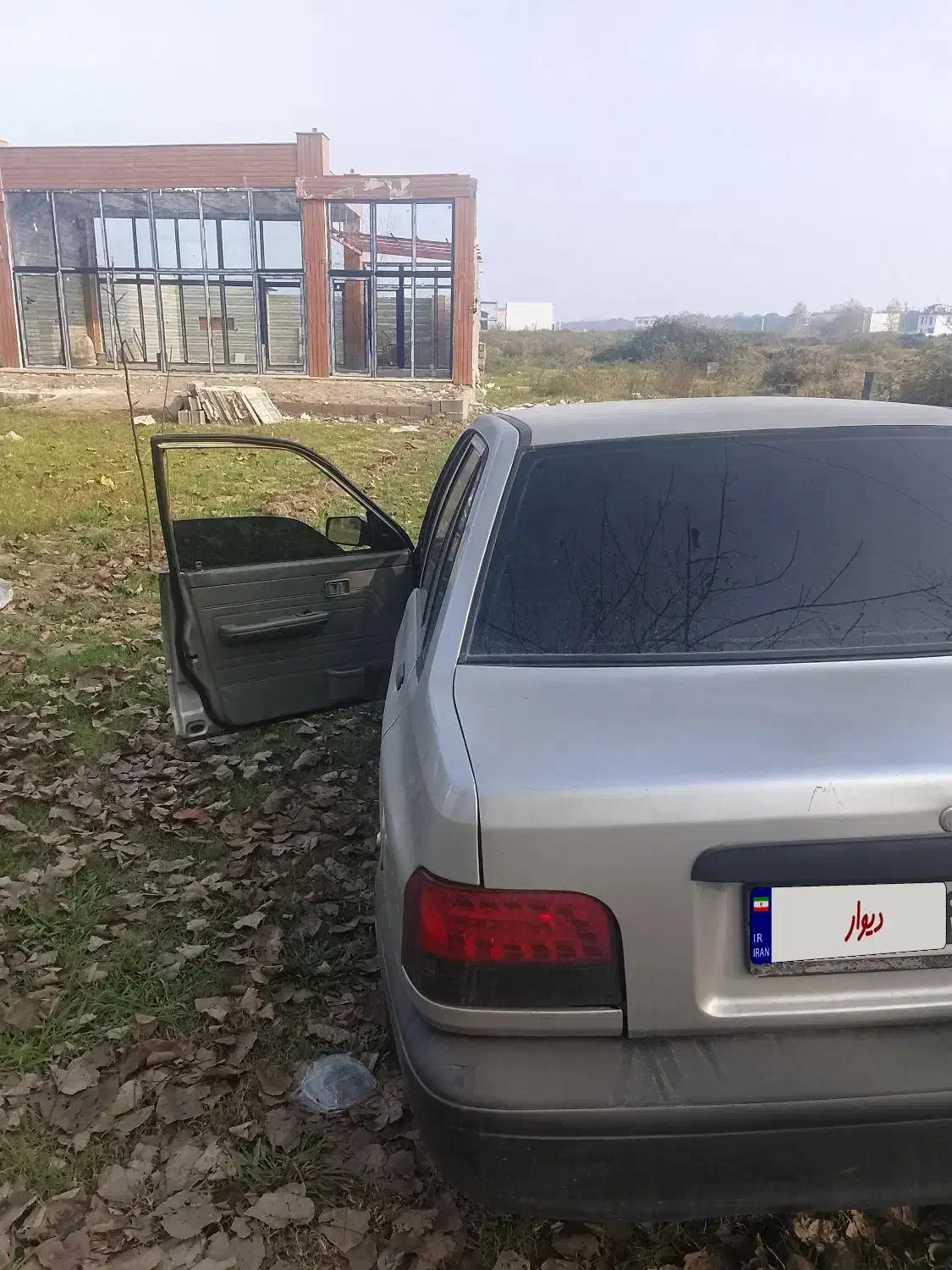 پراید۸۶ نقره ای شاسی سالم بدون ترک|خودرو سواری و وانت|رشت, فلسطین|دیوار