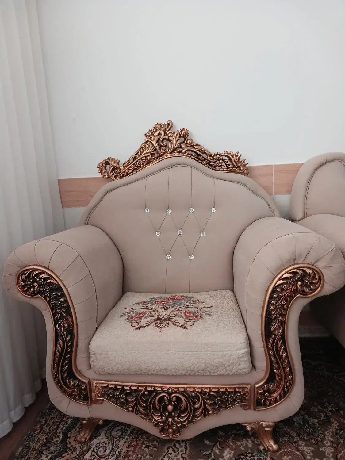 مبل ۸ نفره نو نو|مبلمان خانگی و میز عسلی|بردسکن, |دیوار